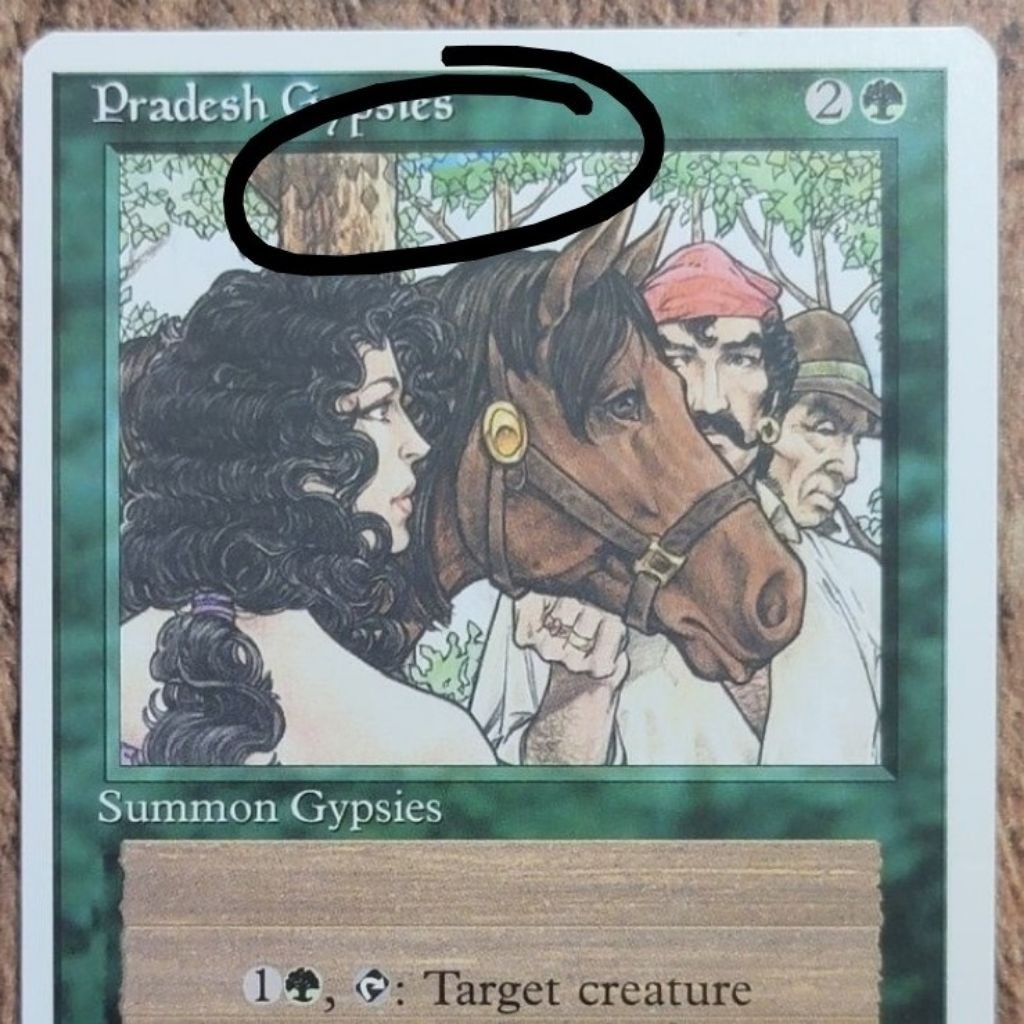 NM Pradesh “Gypsies” #265 Fourth Edition 4ED 1995 MTG Magic the Gathering Card