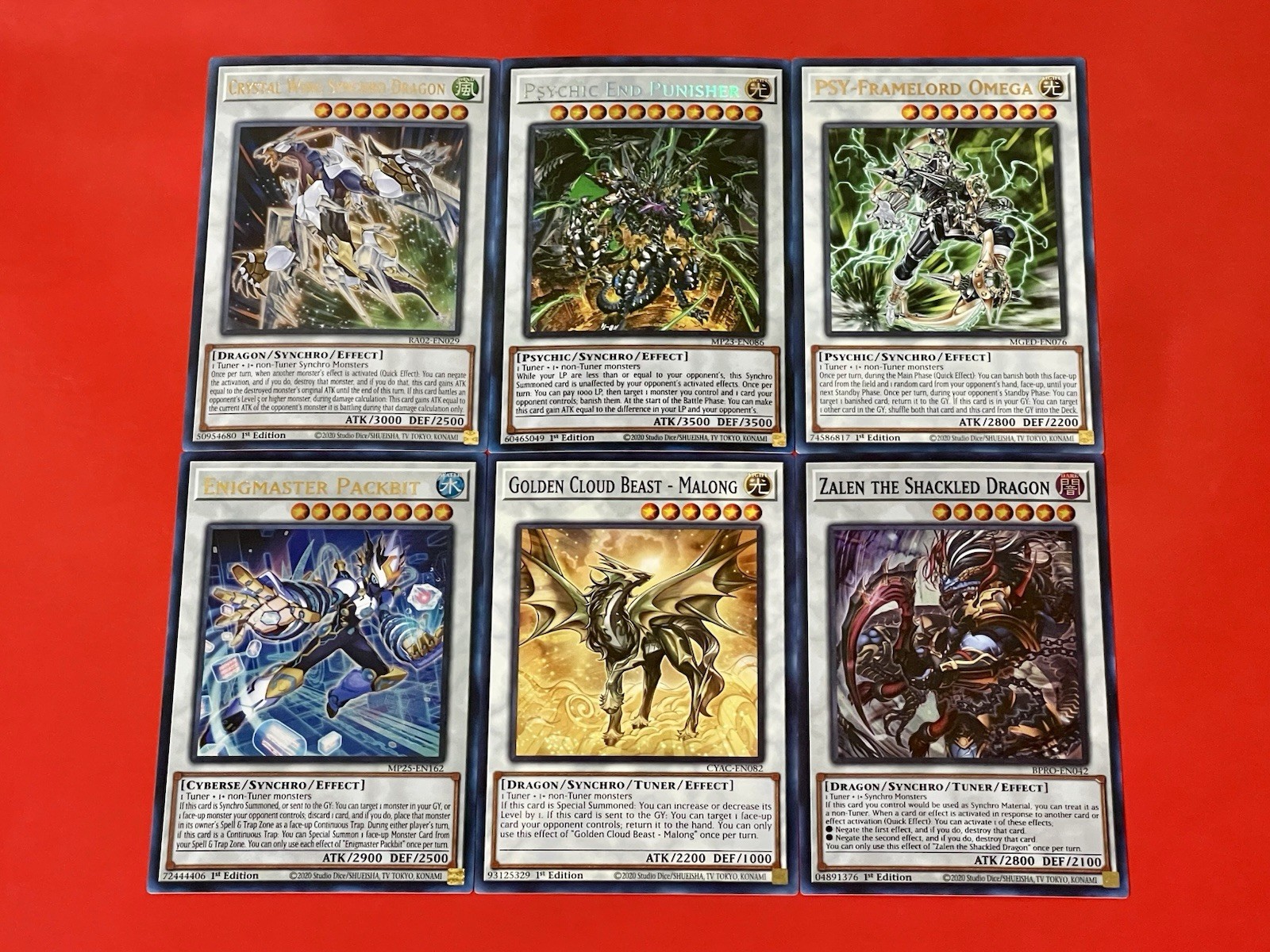 Enigmaster Packbit + Golden Cloud Beast – Malong + Crystal Wing & More | YuGiOh!