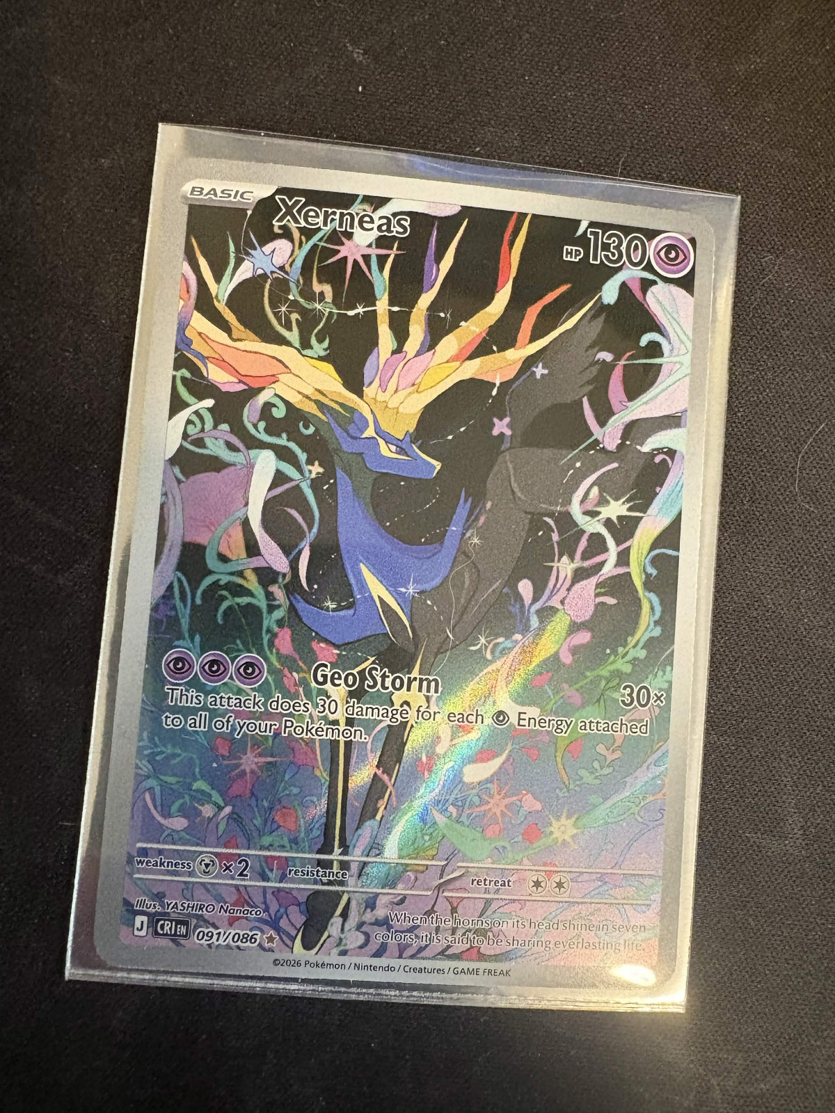 Xerneas 091/086 Me04: Chaos Rising Holo