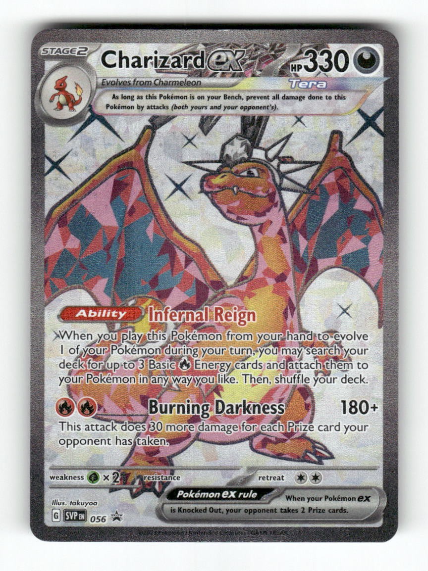 Charizard ex – 056 – Scarlet & Violet Promo – Pokemon – Promo – Holo NM