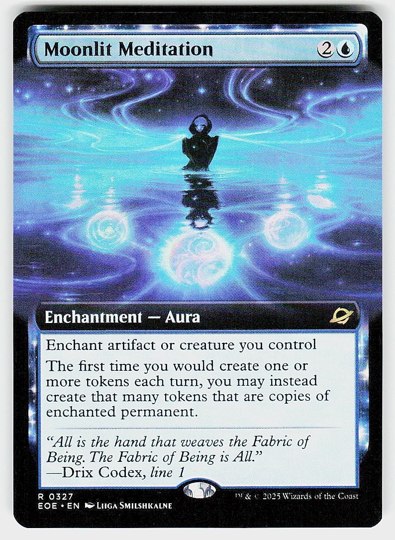 Moonlit Meditation (Extended Art) Edge of Eternities 327 NM