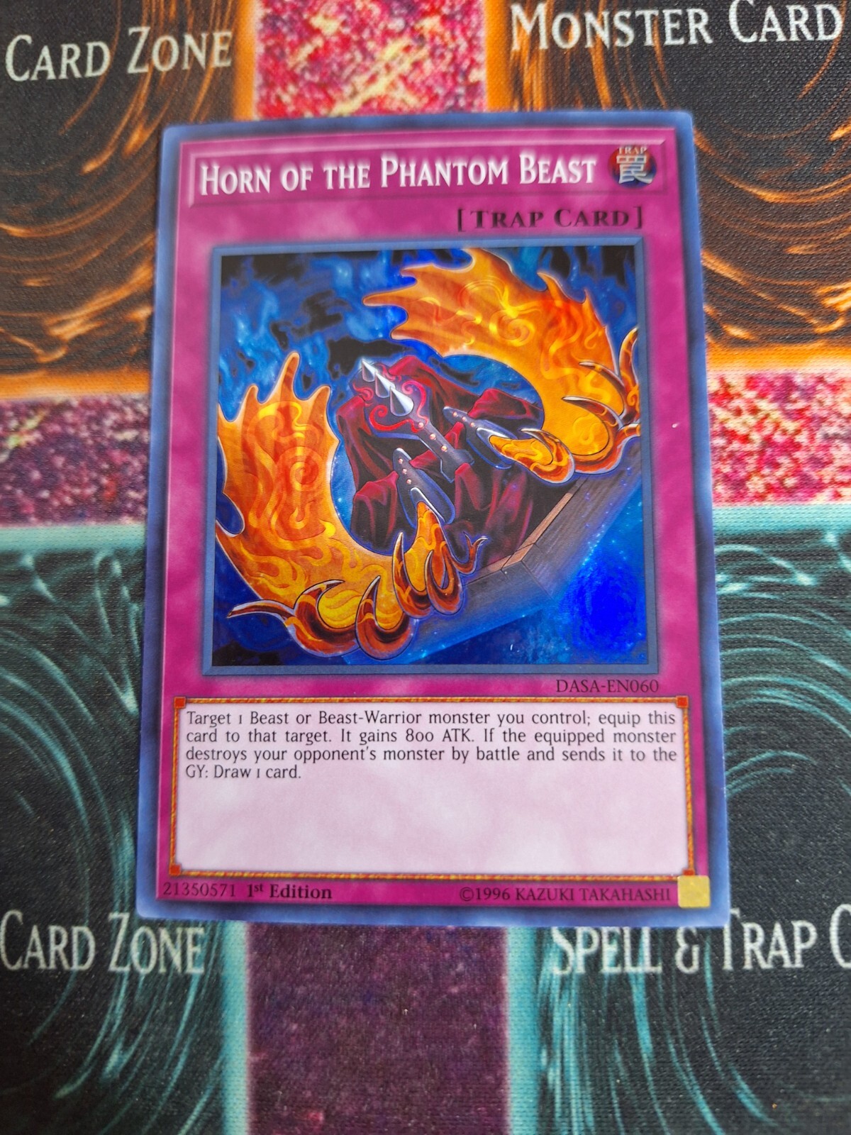 Yu-Gi-Oh! Horn of the Phantom Beast DASA-EN060 Super Rare 1st Edition NM