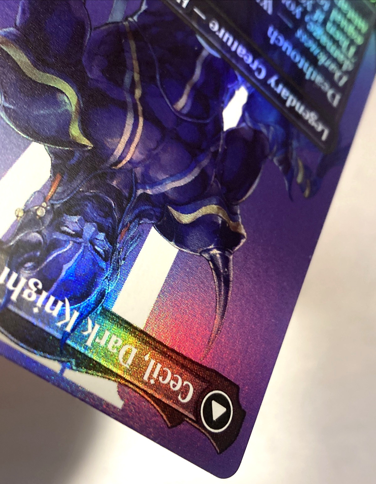 MTG Cecil, Dark Knight (Borderless Foil) Final Fantasy 380 FFIV FF4 NM