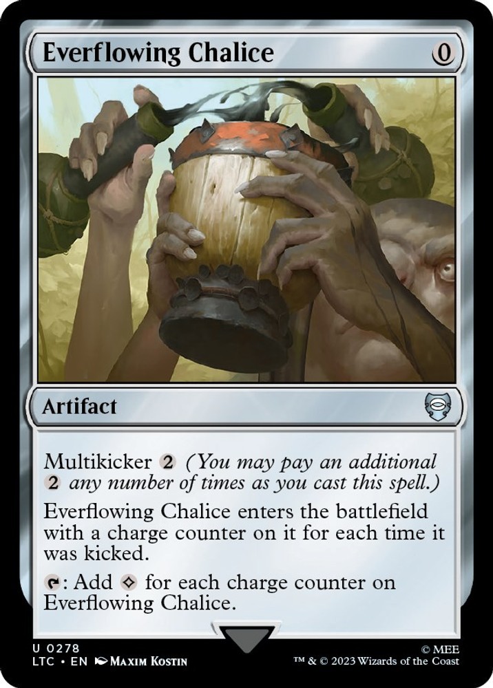 Everflowing Chalice Commander: The Lord of the Rings: Tales of Middle-earth N…