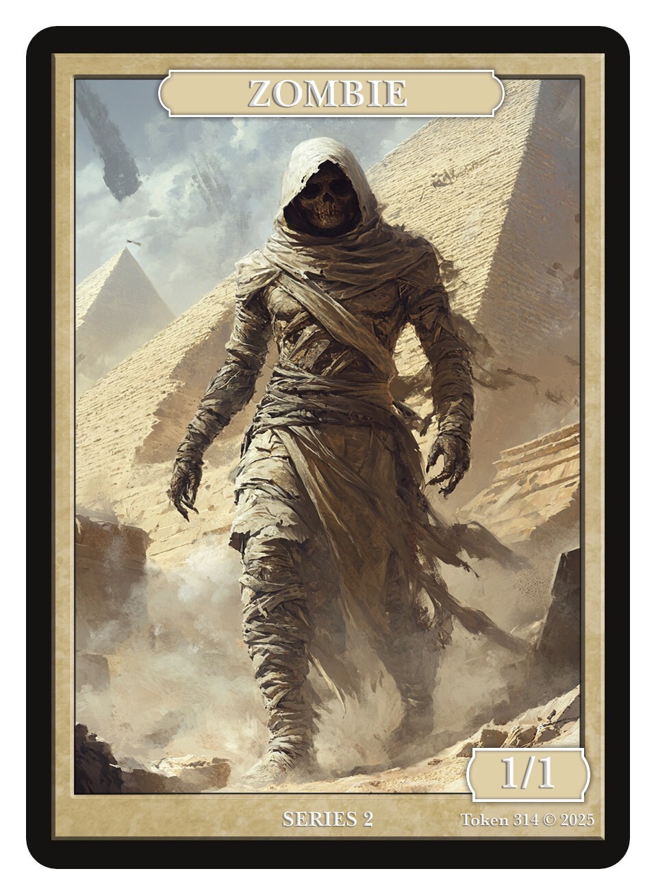 Zombie Token Givememana Tokens Series 2 Magic the Gathering MTG