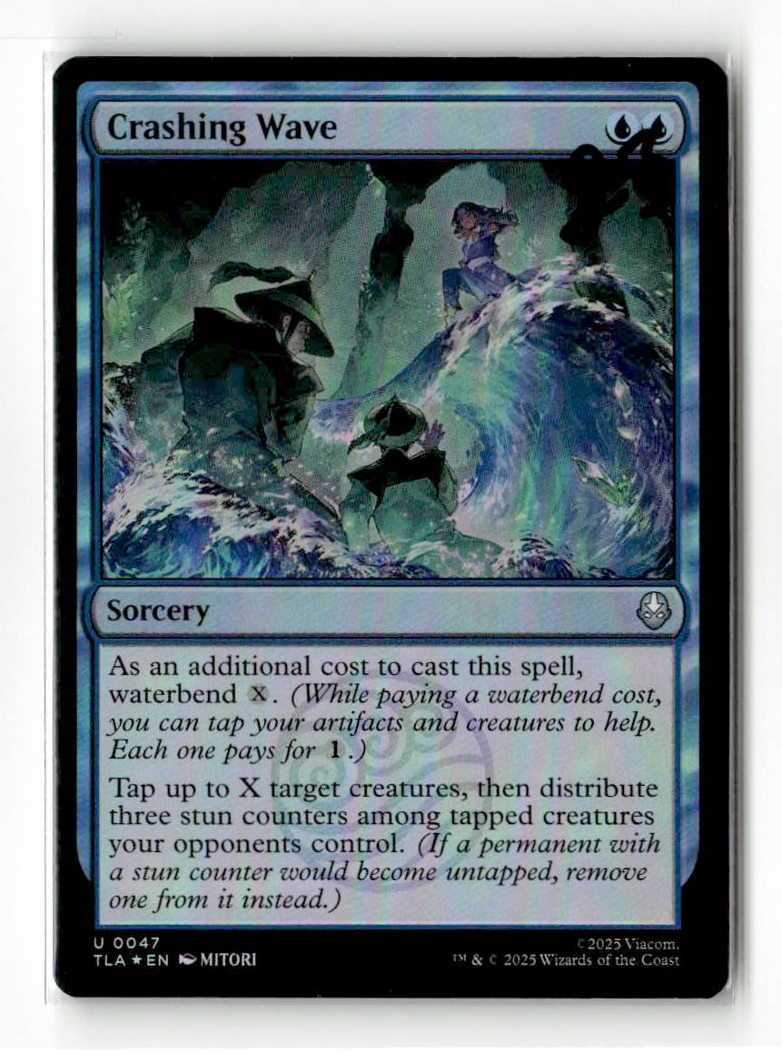 Crashing Wave 47 Avatar: The Last Airbender Uncommon NM