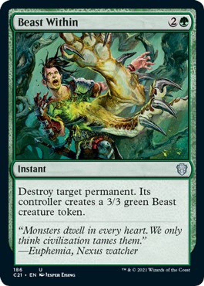 Beast Within [C21 – 186 Lightly Played]