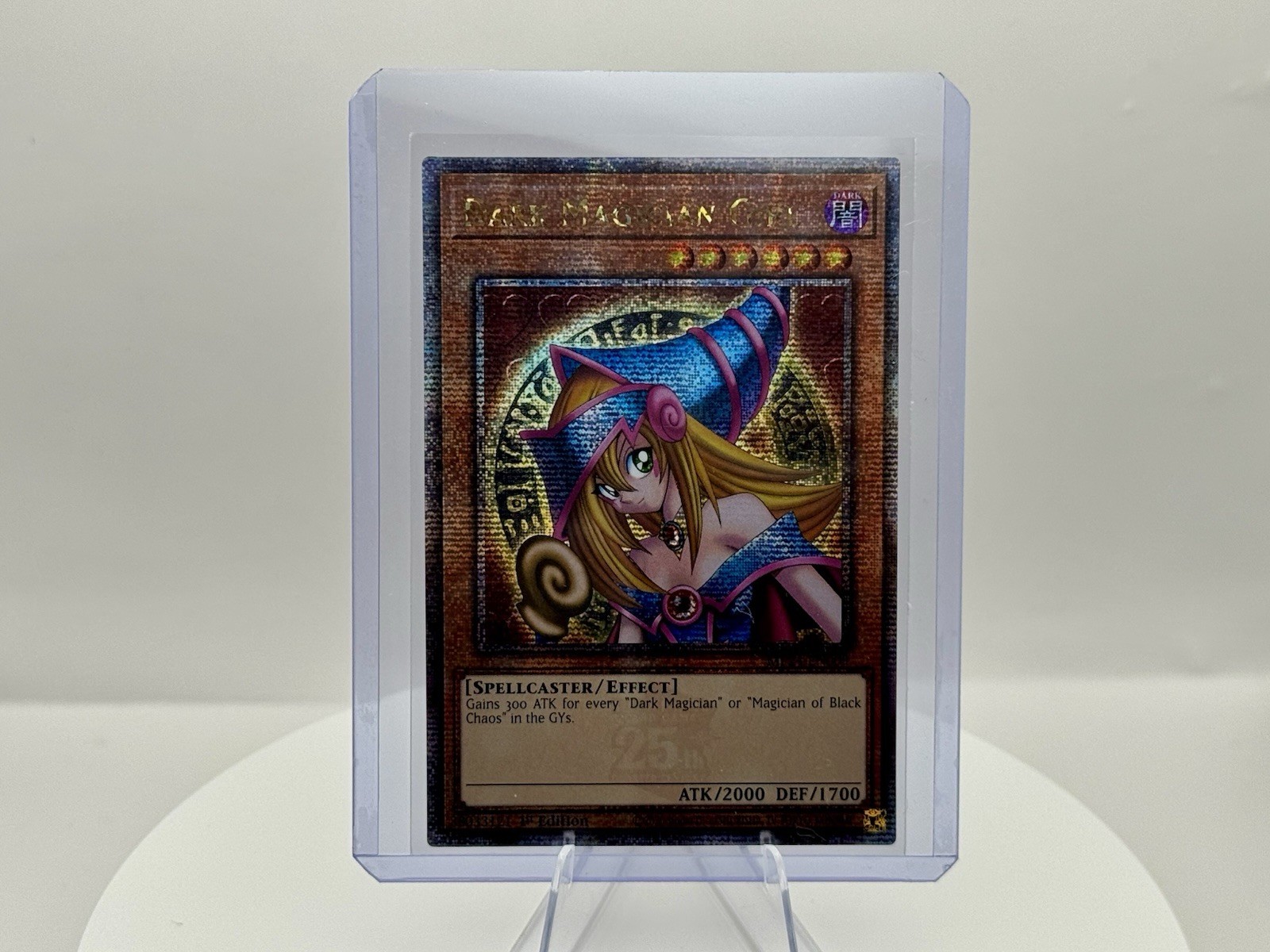 Dark Magician Girl – MP24 – Quarter Century Secret Rare – 1st Edition Yu-Gi-Oh!