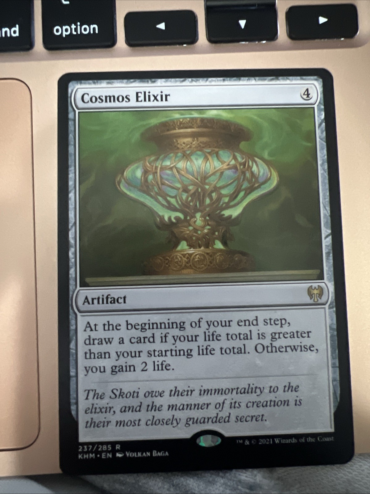 Cosmos Elixir Kaldheim Regular Mtg