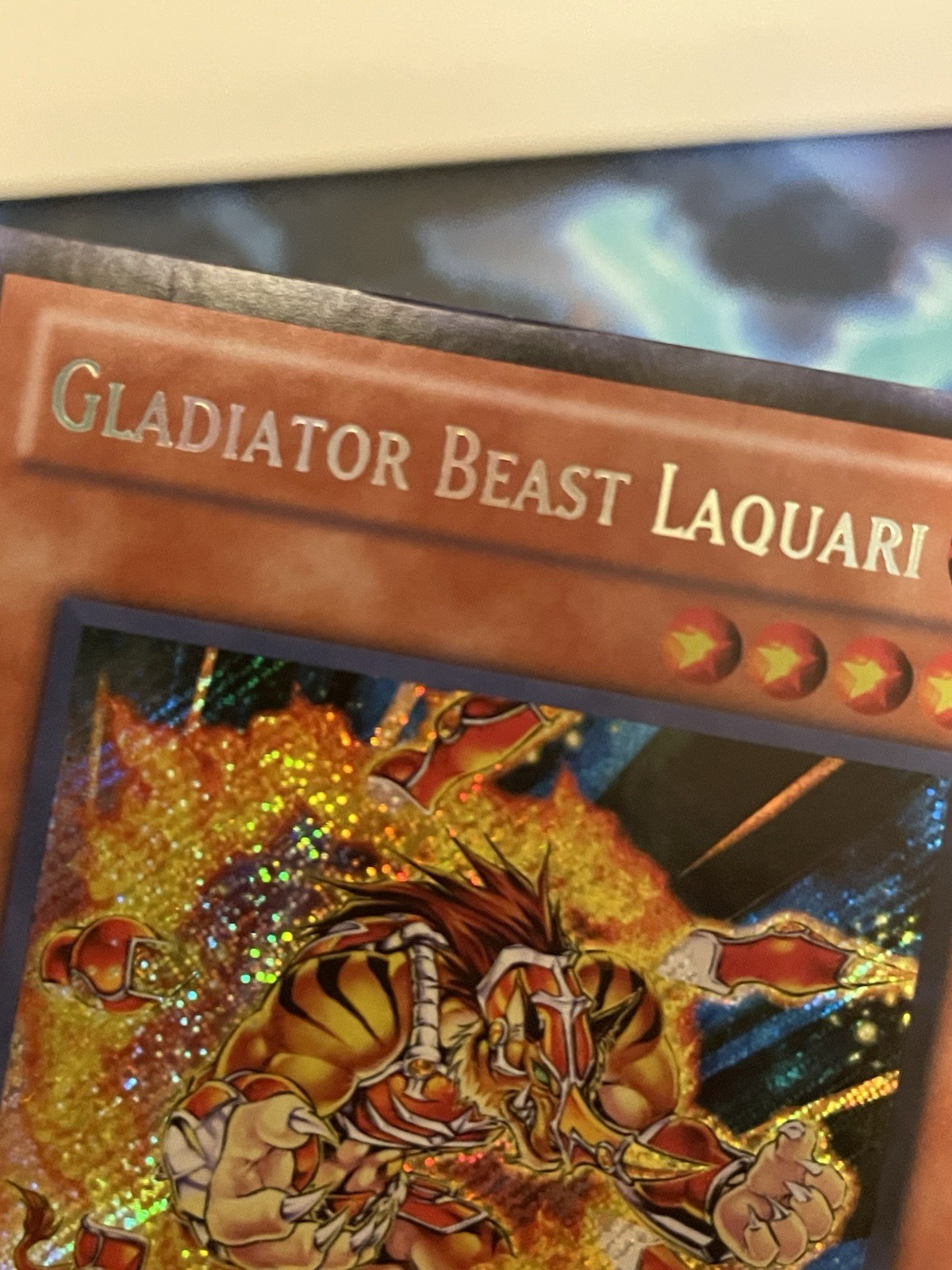 Gladiator Beast Laquari – LCGX-EN238 – Secret Rare – Unlimited – LP