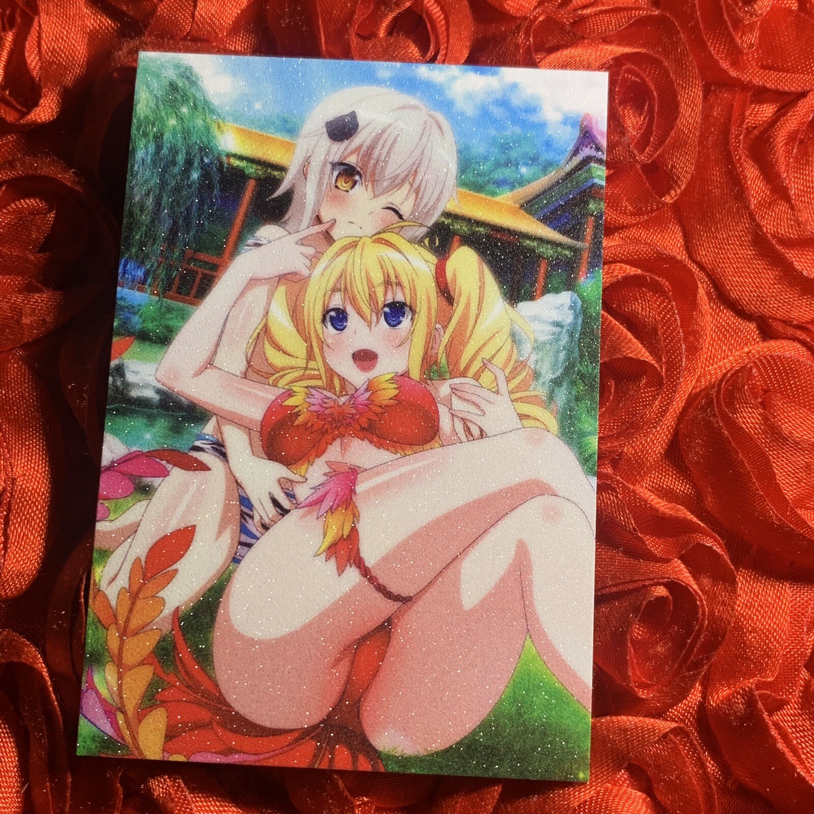 Ravel Phoenix + Koneko Tōjo HIGH SCHOOL DXD Special Play Anime Waifu Card Two