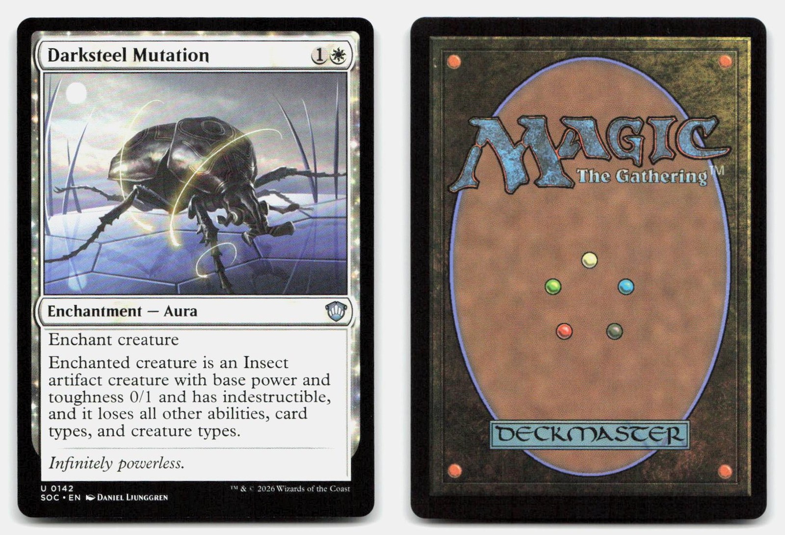 Darksteel Mutation 142 Commander: SOS MTG NM