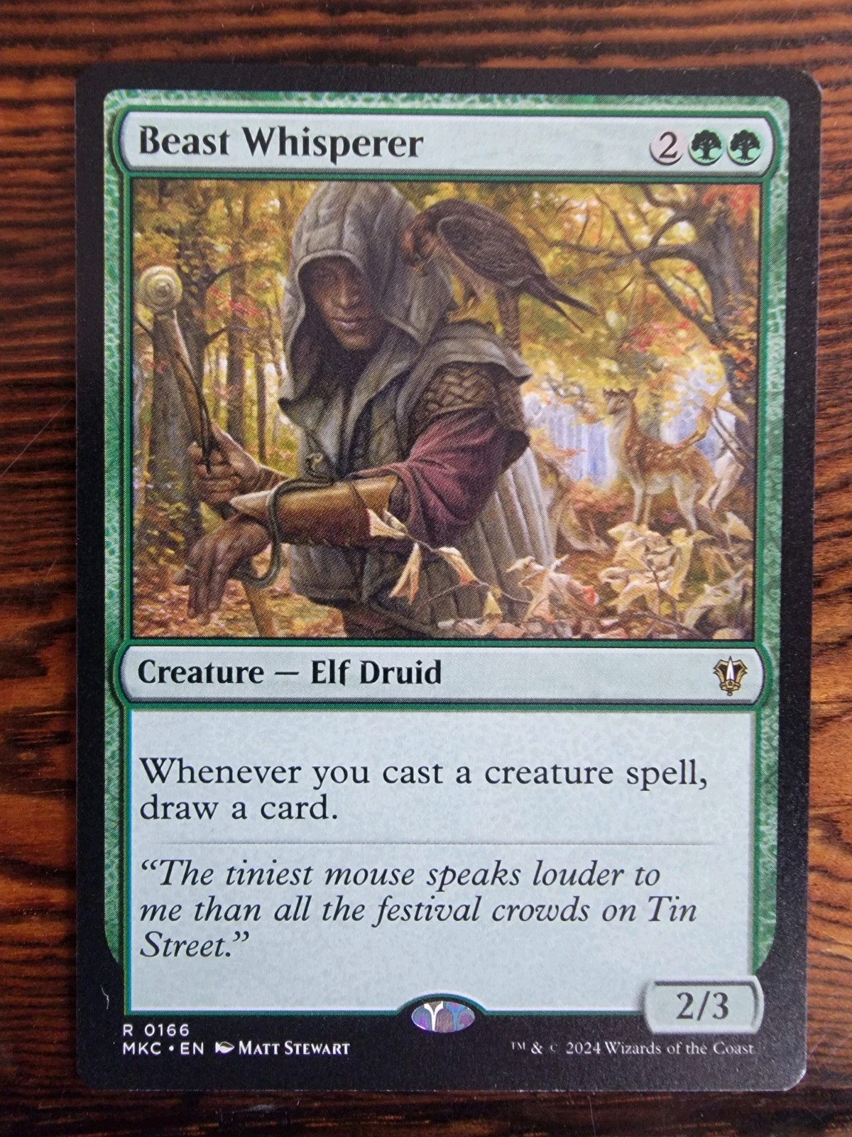 Beast Whisperer Commander: Murders at Karlov Manor NM