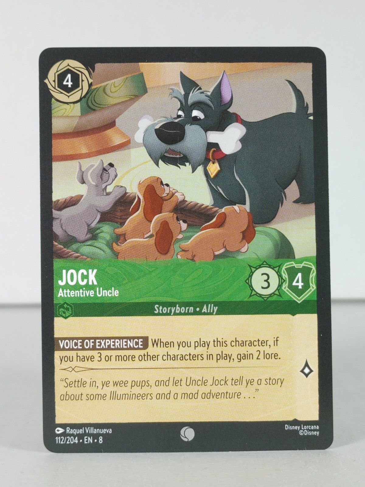 Jock – Attentive Uncle – Reign of Jafar – LORCANA – 112/204 – singles