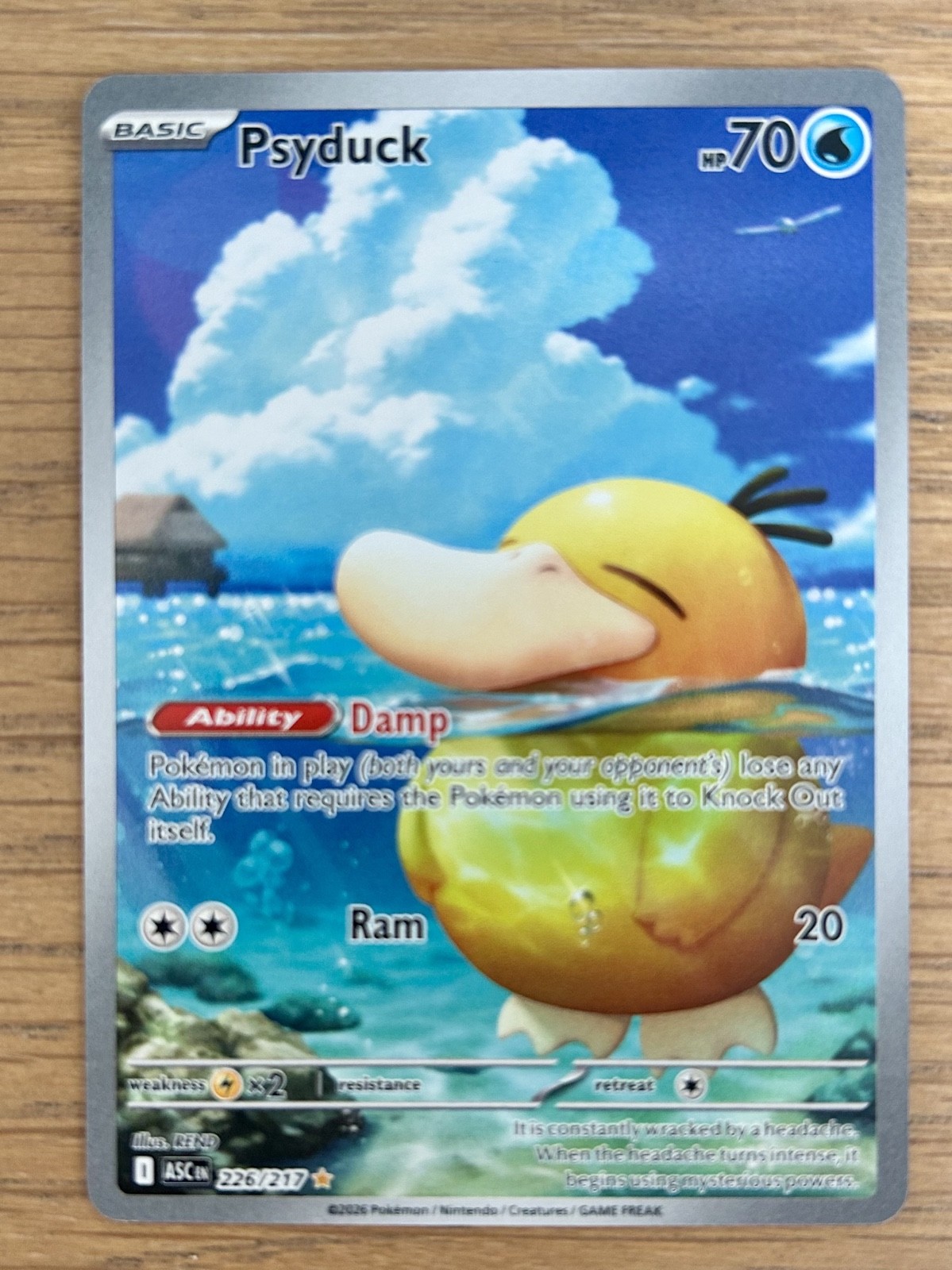 Psyduck 226/217 Me: Ascended Heroes Holo