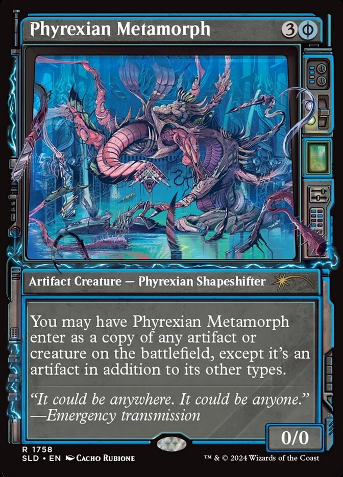 MTG Phyrexian Metamorph (1758/3238) Secret Lair Drop Series NM
