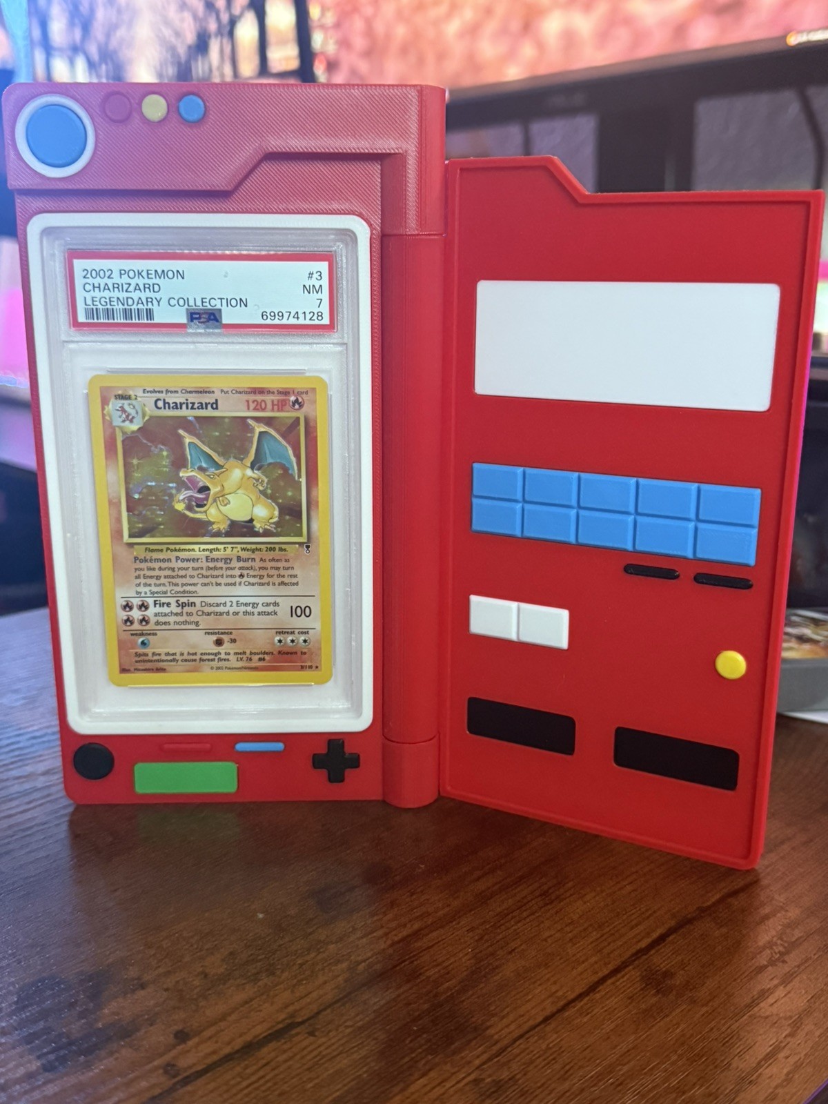 Charizard 3/110 Holo – PSA 7 (Legendary Collection)