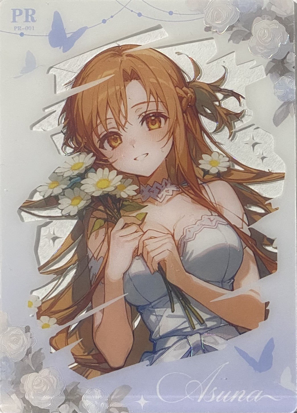 Genki Parade 4 PR Clear Plastic Card Goddess Story Anime Waifu