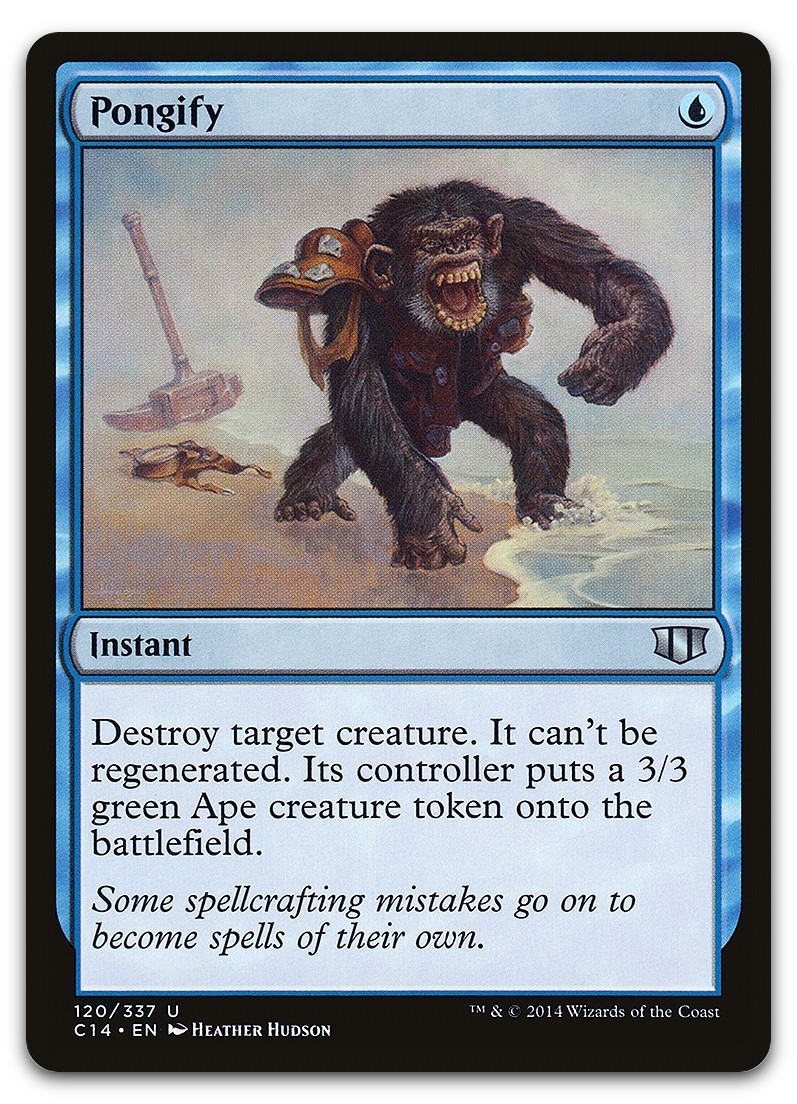 Pongify #120 (NM) Commander 2014 C14 Magic MTG