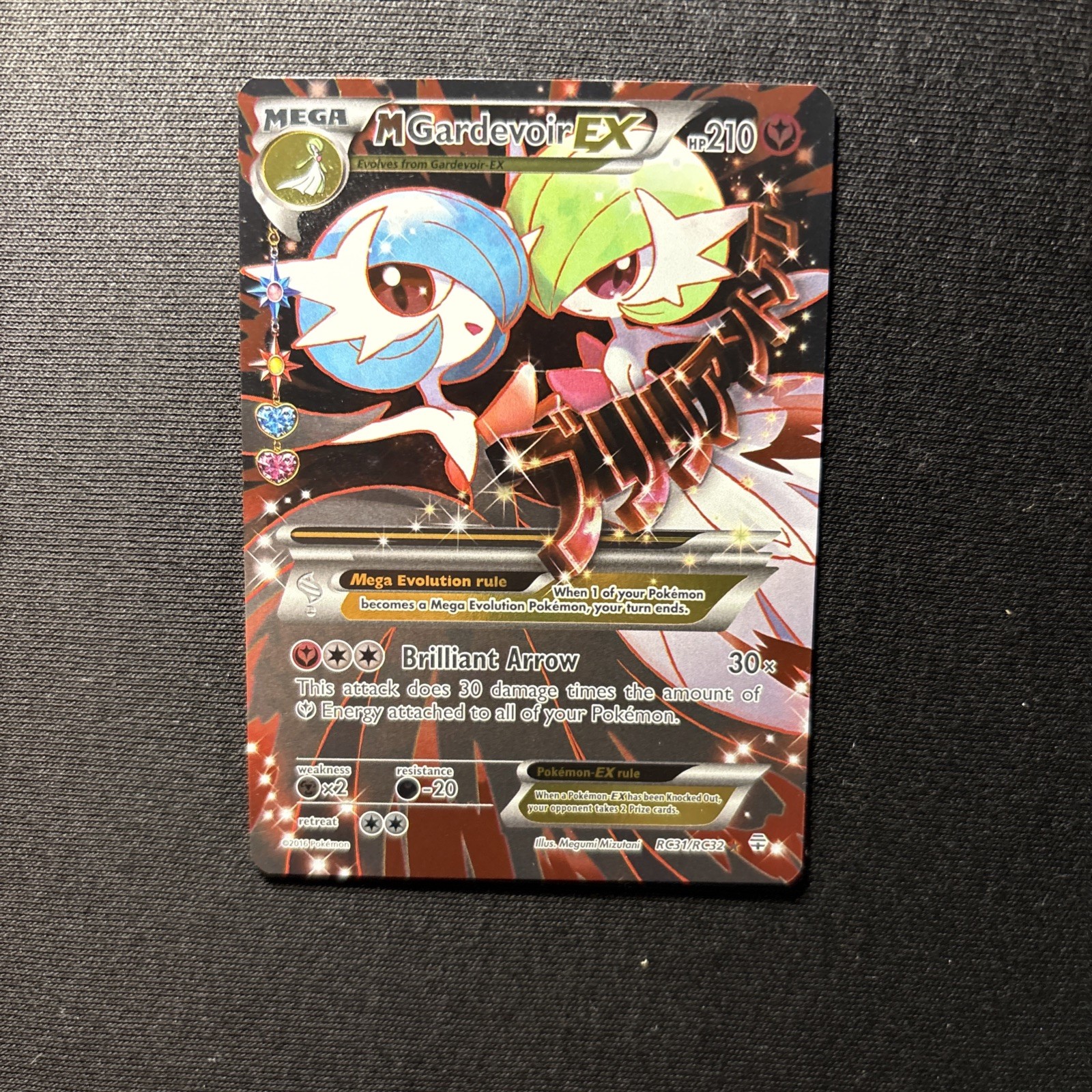 M Gardevoir EX RC31/RC32 Ultra Rare Generations Pokemon Holo Near Mint
