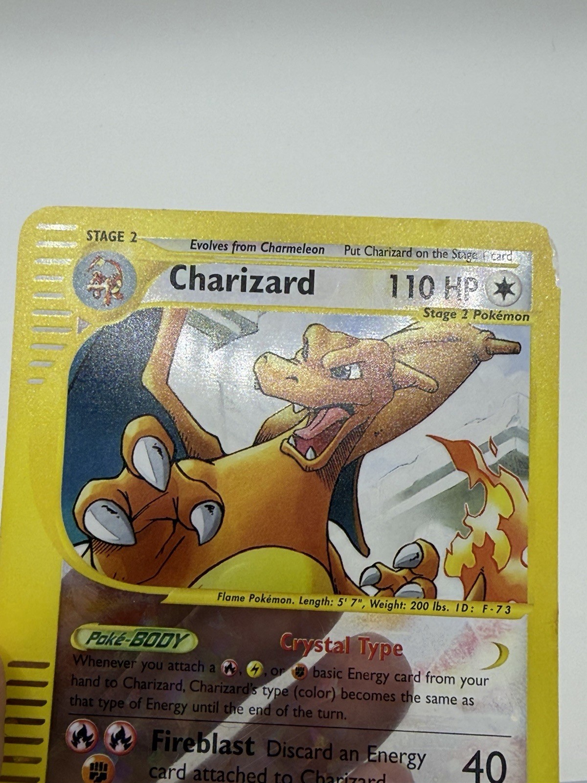 2003 Pokemon Skyridge Charizard Box Topper #9