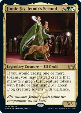 1x Jinnie Fay, Jetmir’s Second – Streets of New Capenna – NM – MTG