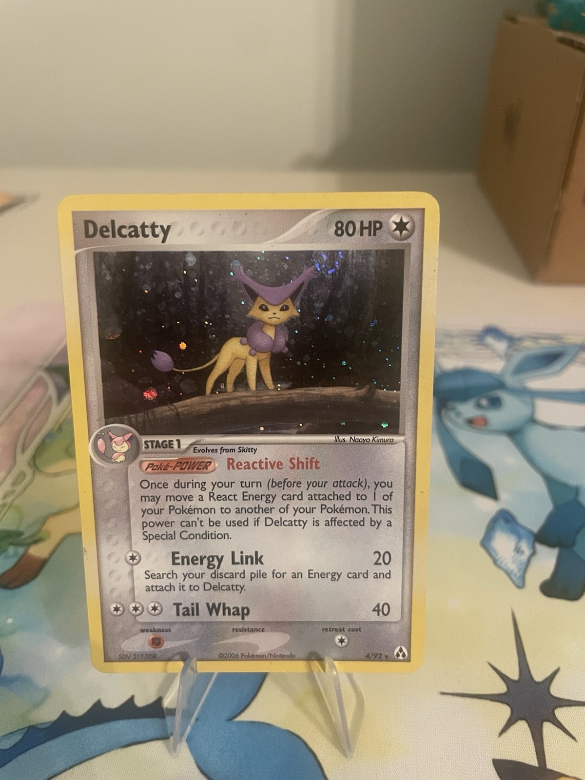 Delcatty 4/92 Legend Maker Holo Nice Swirl 🐱🔥