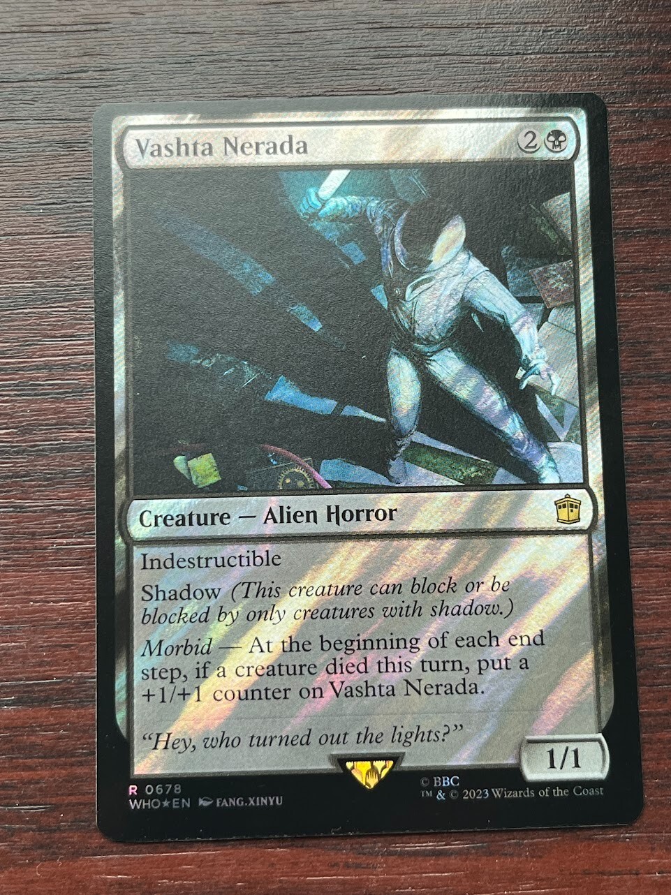 1x SURGE FOIL VASHTA NERADA – Doctor Who – MTG – Magic the Gathering