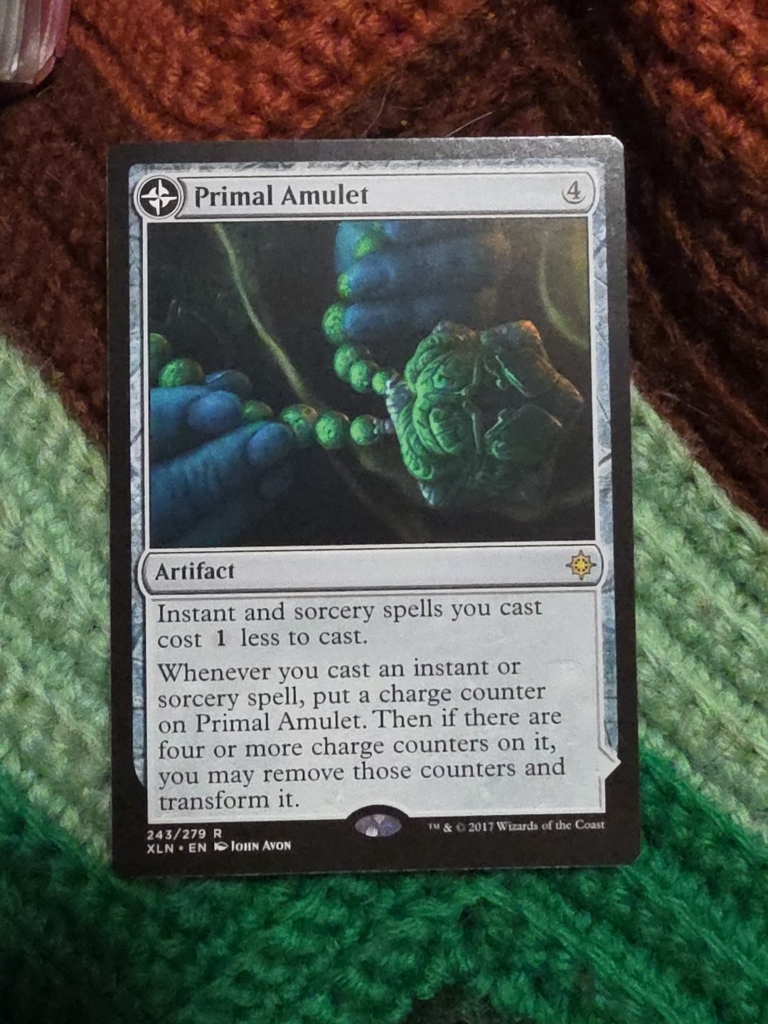 Primal Amulet Ixalan Regular