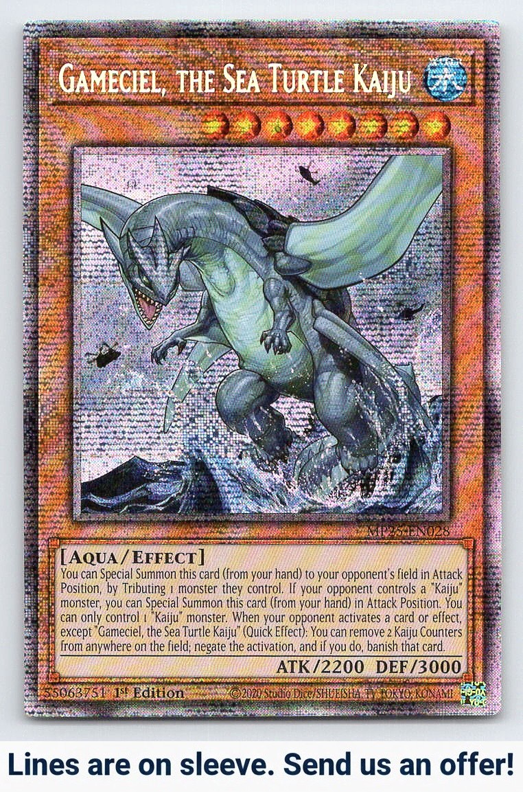 2025 Mega-Pack #MP25-EN028 Gameciel, the Sea Turtle Kaiju