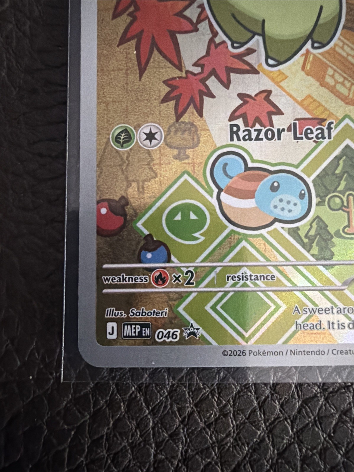 Chikorita 046 ME Mega Evolution Promo Holo Near Mint QTY AVAIL