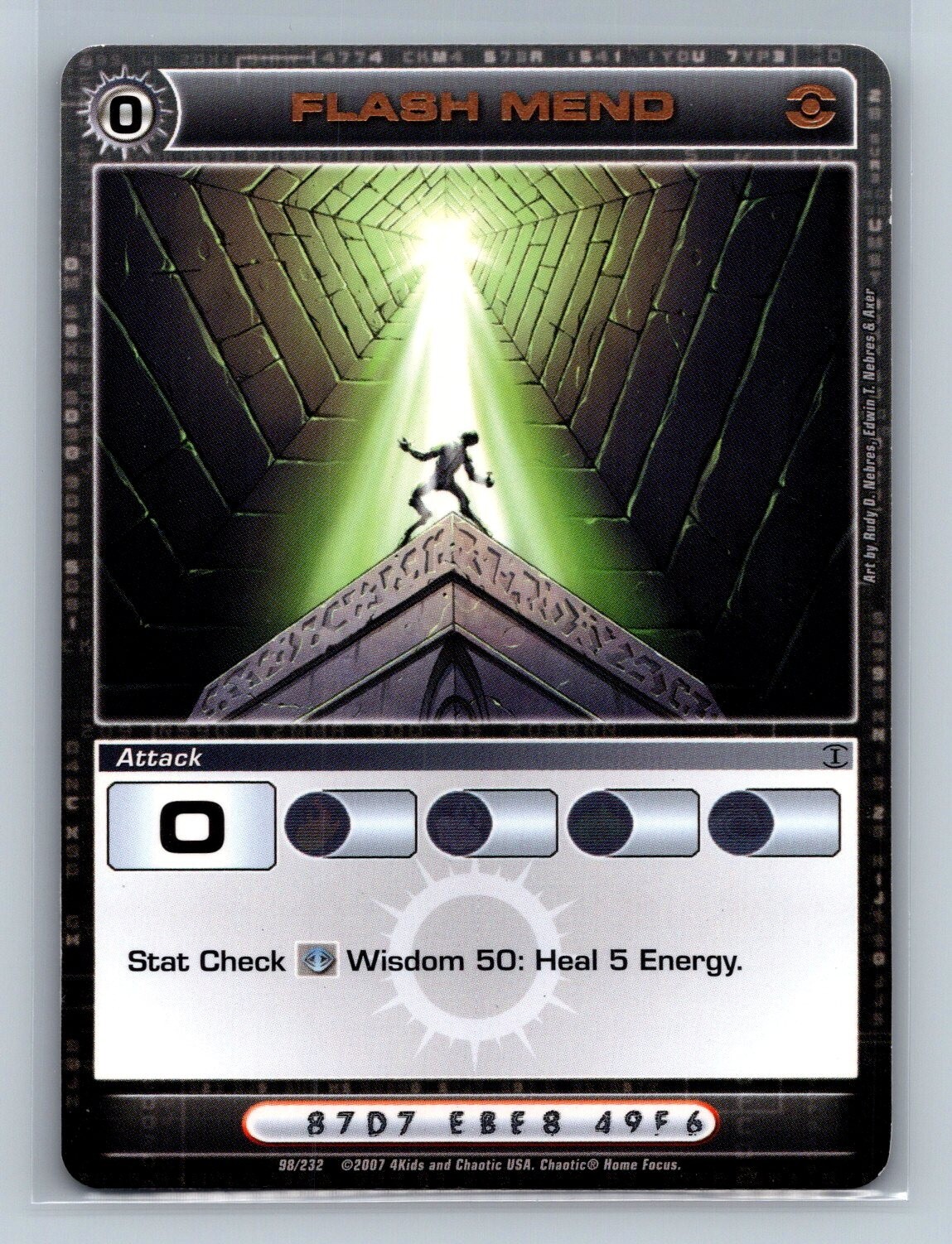 Chaotic TCG – Flash Mend 98/232 – Copper Rare – Dawn of Perim