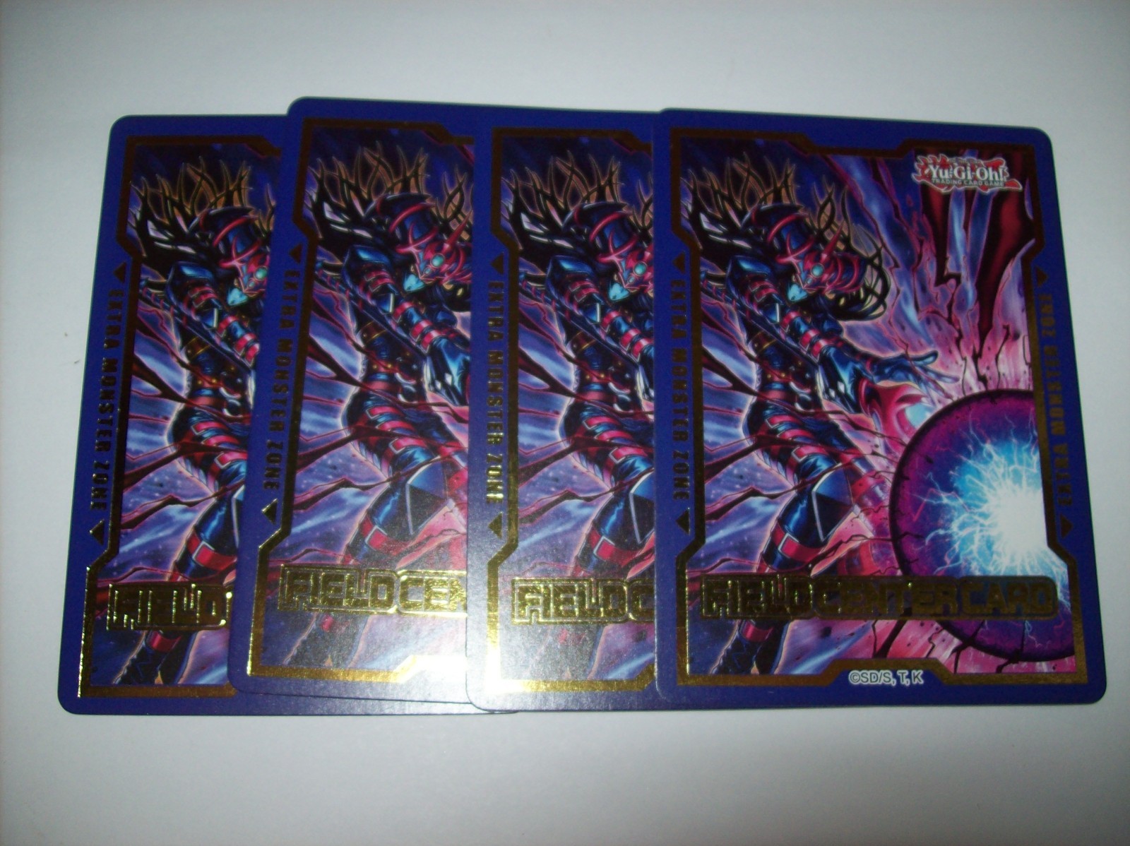 x4 Yu-Gi-Oh! Field Center Card: Chaos Origins Dark Magician of Chaos Free Ship