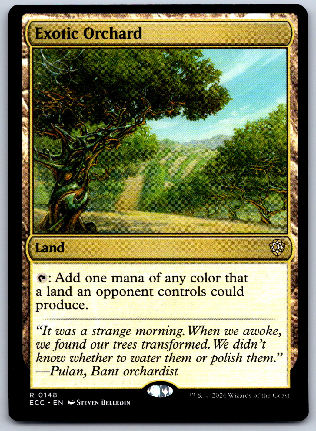 Exotic Orchard Commander: Lorwyn Eclipsed NM R 148