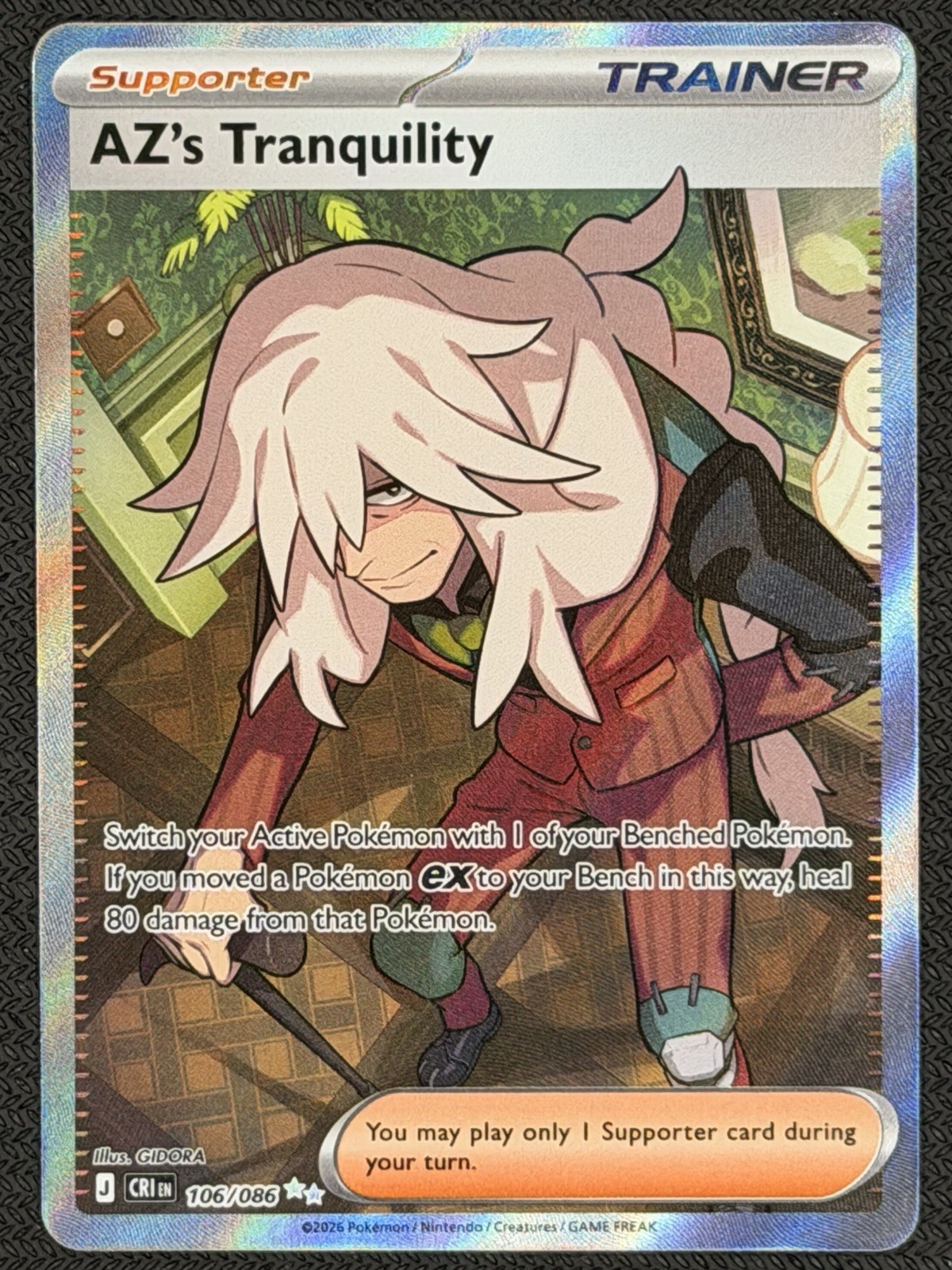 AZ’s Tranquility 106/086 – Chaos Rising – Ultra Rare