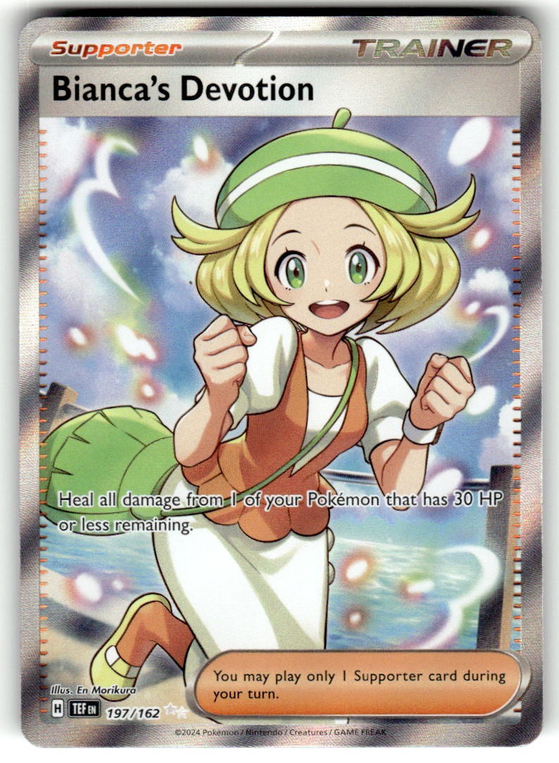 Bianca’s Devotion Holo Ultra Rare SV05: Temporal Forces 197/162 NM