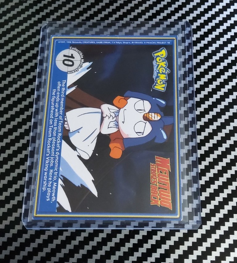 LP Kabuto Non Perforated #140 Pokemon Burger King PokeTrivia 1999