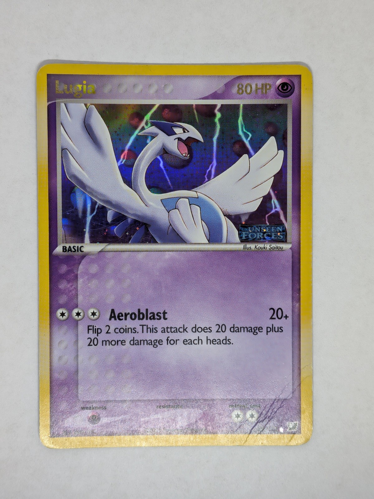 Lugia 29/115 Unseen Forces Reverse Holo MP