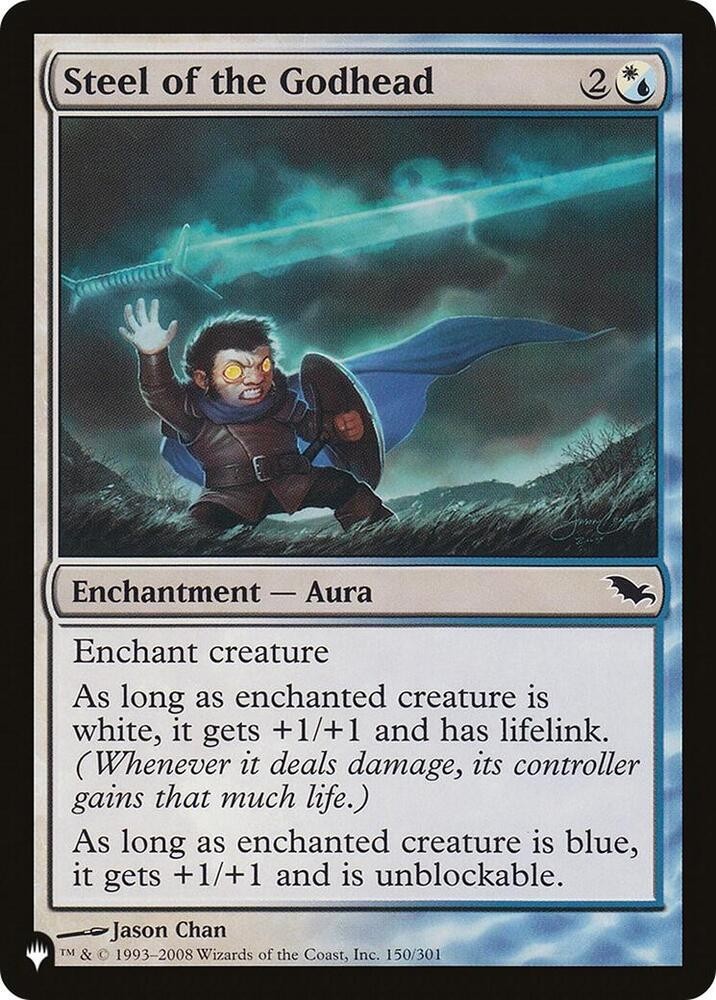 Steel of the Godhead Mystery Booster 2 MTG Common Magic Blue White Multicolor NM