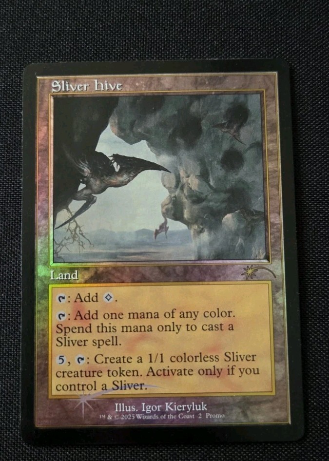 MTG – Sliver Hive – NM Retro Frame FOIL Rare – Secret Lair Drop Promo #2