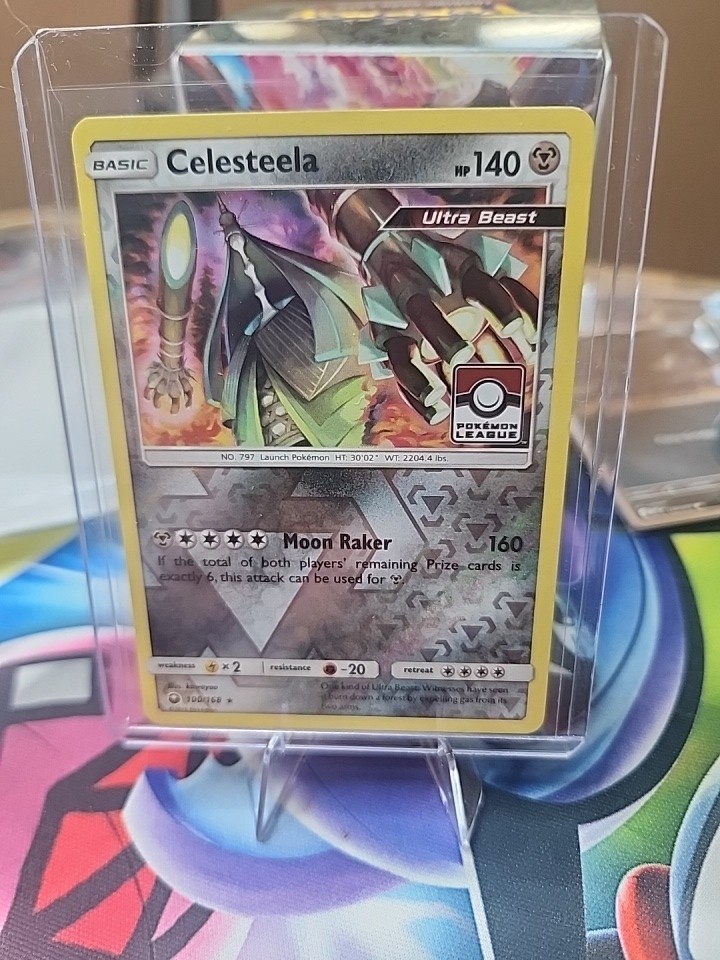Celesteela 100/168 Pokemon League Promo Reverse Holo Sun & Moon Pokemon TCG NM