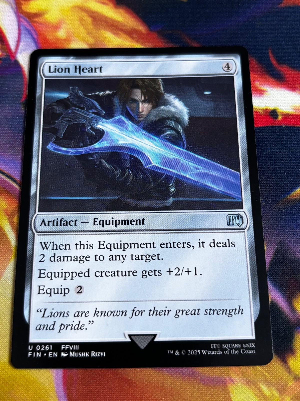 Lion Heart U FINAL FANTASY 261 NM