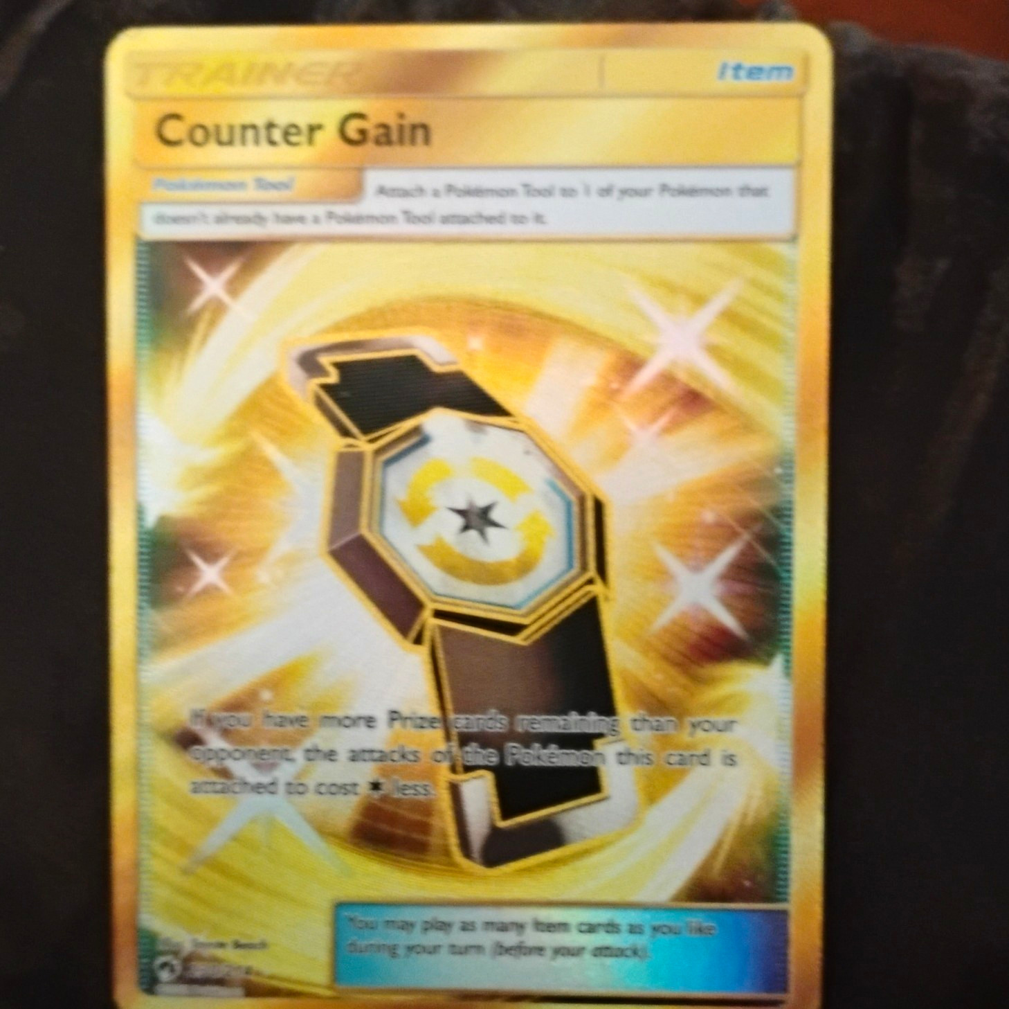 Counter Gain SM Lost Thunder 230/214 Secret Rare Reverse Holo English Trainer