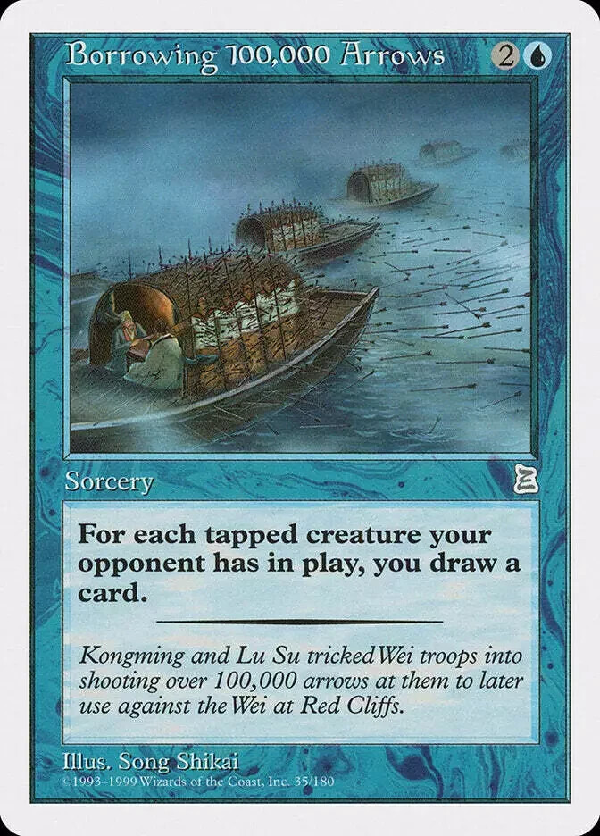 *Borrowing 100,000 Arrows* MTG Portal Three Kingdoms (P3K)