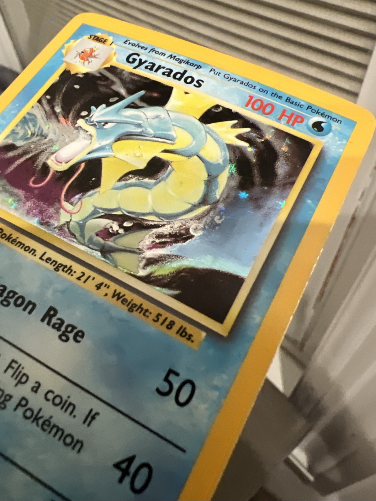Gyarados 6/102 Base Set Holo Vintage Rare