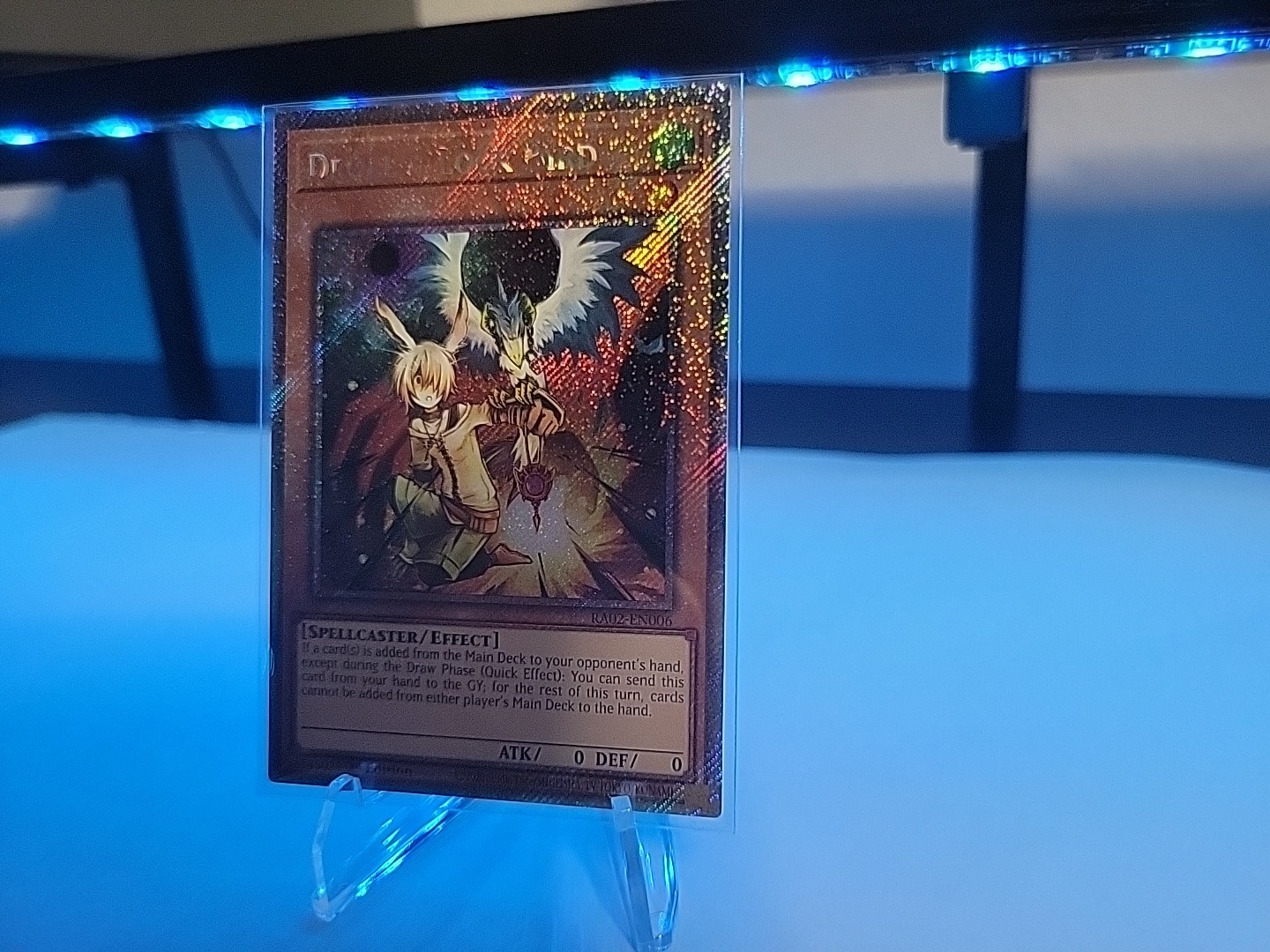 Droll & Lock Bird (Platinum Secret Rare) RA02-EN006 25th Anniversary Rarity…