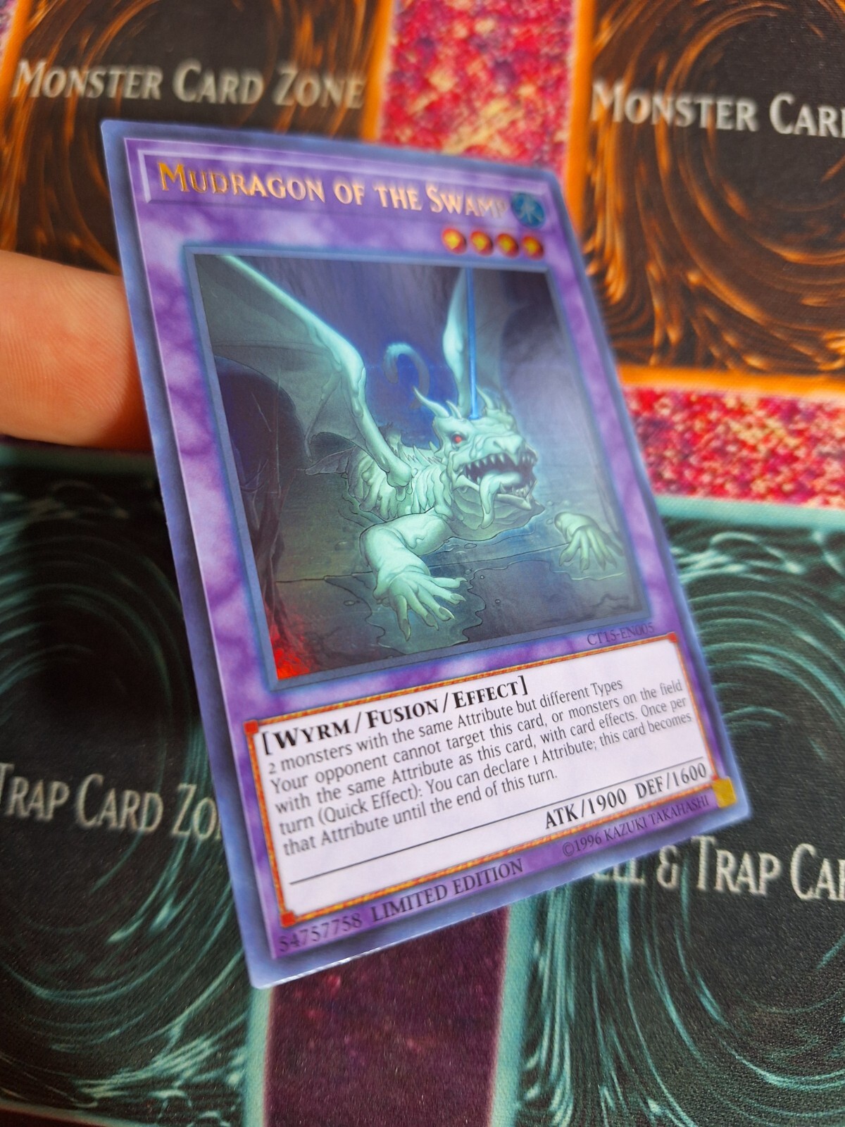 Yu-Gi-Oh! TCG Mudragon of the Swamp CT15-EN005 Ultra Rare Limited Near Mint a1/