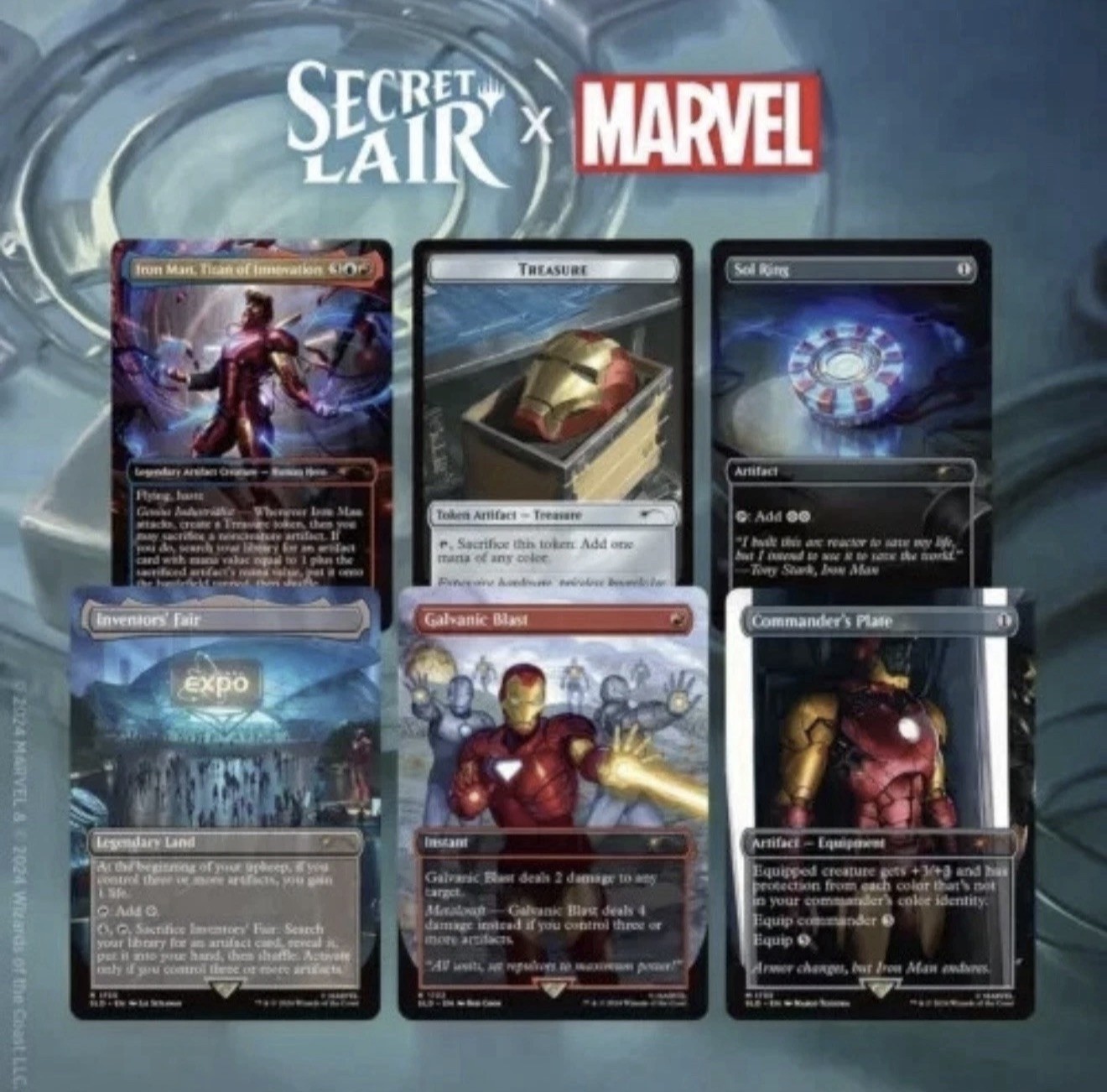 Secret Lair Drop: Secret Lair x Marvel’s Iron Man – Rainbow Foil Edition