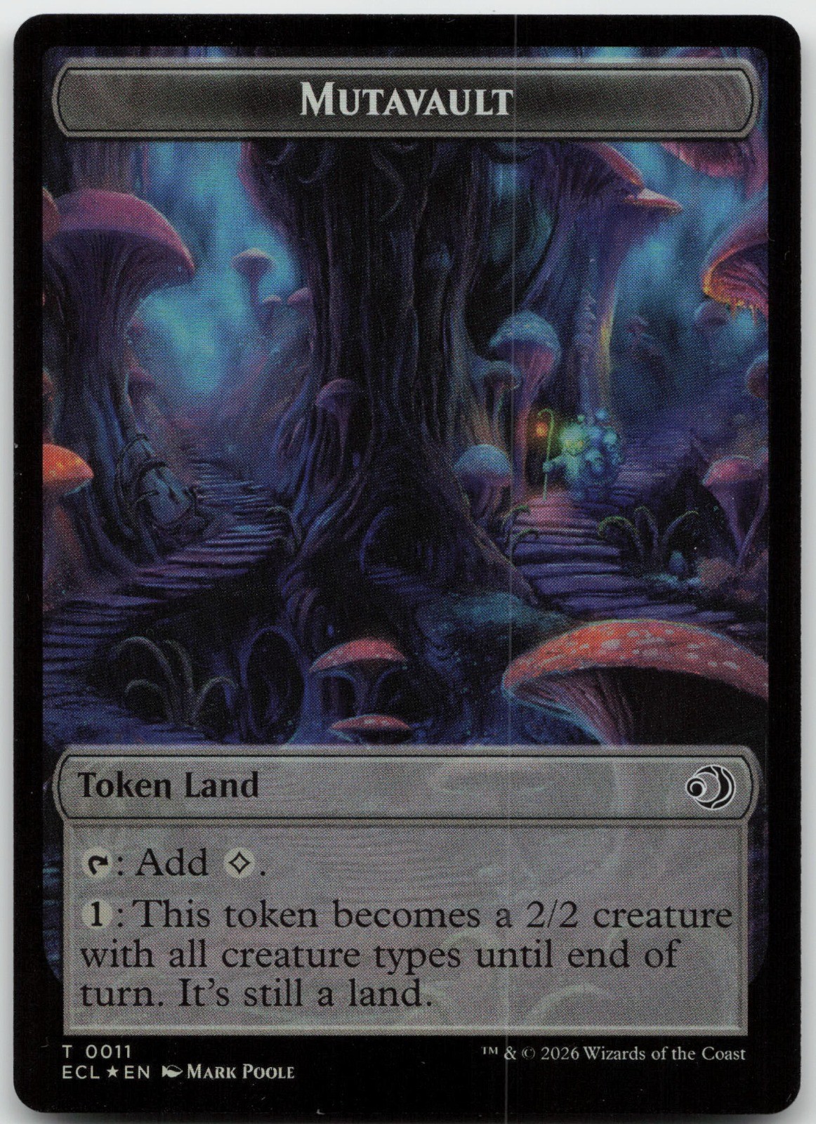 Elk // Mutavault Double-Sided Token T Lorwyn Eclipsed 2 // 11 LP 2026 Dominick D