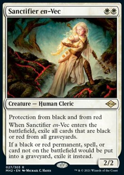 MTG Magic the Gathering Sanctifier en-Vec (27/686) Modern Horizons 2 LP